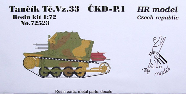 Tankette Tc.Vz.33 CKD-P.1
